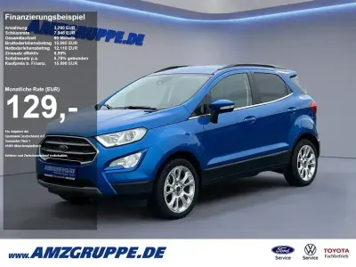 Gebraucht Ford Ecosport Titanium 125 PS (91 kW) 2021 Blau SUV