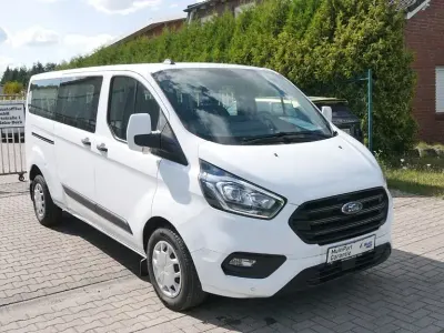 Gebraucht Ford Transit Custom 131 PS (96 kW) 2021 Weiß Van / Kleinbus