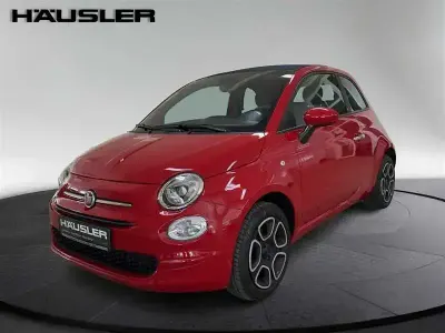 Brugt Fiat 500C Club 71 HK (52 kW) 2023 Rød Cabriolet