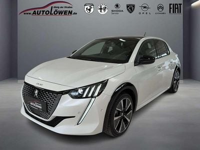 Gebraucht Peugeot e-208 GT 100 kW (136 PS) 2022 Lack weiss perlglänzend/typ au Kleinwagen