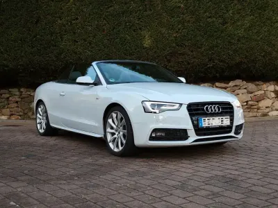 Gebraucht Audi A5 Cabriolet S-Line 170 PS (125 kW) 2013 Weiß Cabrio