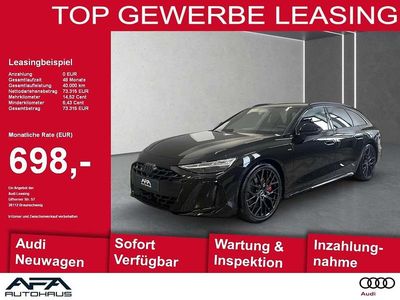 Neu Audi A6 Sport 367 PS (269 kW) 2025 Mythosschwarz metallic Kombi