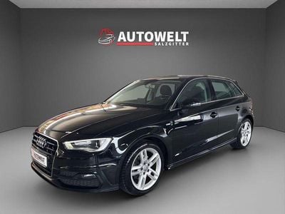 Używany Audi A3 S-Line 110 KM (80 kW) 2016 Czarny Sedan/Limuzyna