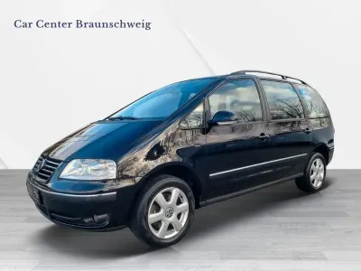 Brugt VW Sharan Highline 140 HK (102 kW) 2007 Sort MPV