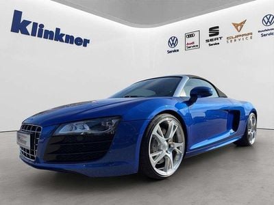 Gebraucht Audi R8 Spyder Sport 525 PS (386 kW) 2011 Sepangblau perleffekt Cabrio