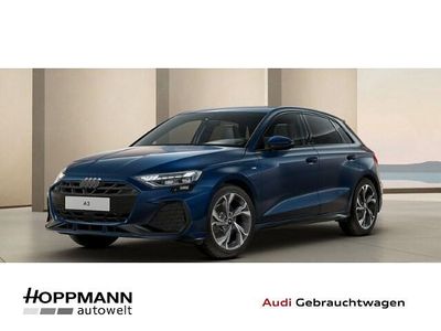 Ascariblau metallic Gebraucht 2025 Audi A3 Sportback e-tron S-Line Kleinwagen | 49.890 €