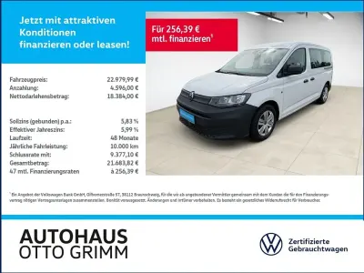 Gebraucht VW Caddy 114 PS (83 kW) 2021 Weiß Van / Kleinbus