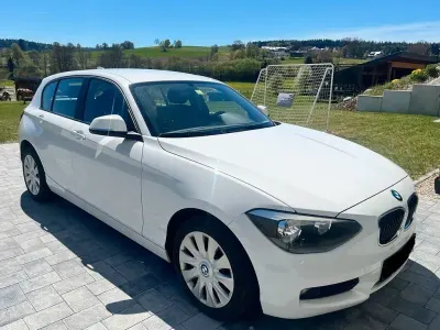 Brugt BMW 116 136 HK (100 kW) 2012 Hvid Hatchback