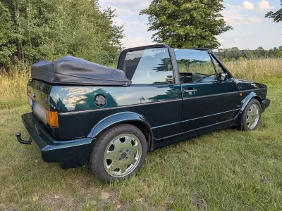 Gebraucht VW Golf Cabriolet Classicline 98 PS (72 kW) 1992 Grün Cabrio