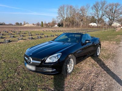 Gebraucht Mercedes SLK200 184 PS (135 kW) 2012 Schwarz Cabrio