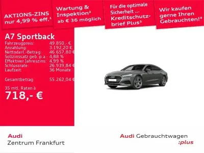 Usata Audi A7 S-Line 299 CV (219 kW) 2023 Grigio Berlina