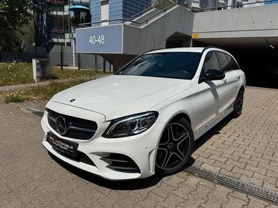 Gebraucht Mercedes C300 AMG 245 PS (180 kW) 2020 Polarweiss Kombi