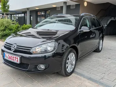 Gebraucht VW Golf VI Style 105 PS (77 kW) 2011 Schwarz Kleinwagen