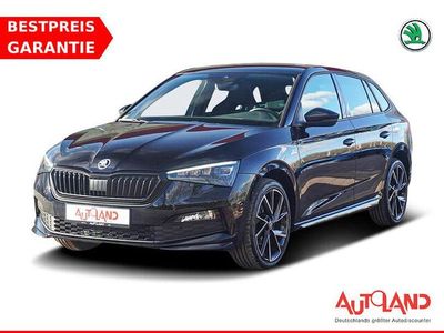 Gebraucht Skoda Scala Monte Carlo 110 PS (80 kW) 2021 Crystal black scala premium me Kleinwagen