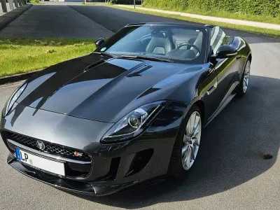 Käytetty Jaguar F-Type S 495 HP (364 kW) 2014 Harmaa Avoauto