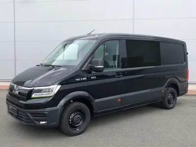 Neu MAN TGE 177 PS (130 kW) 2026 Schwarz Van