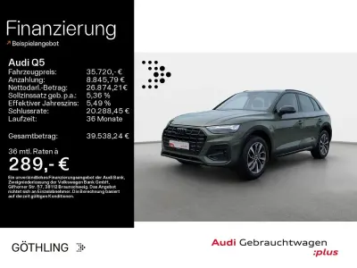 Gebraucht Audi Q5 Advanced 204 PS (150 kW) 2023 Distriktgrün metallic SUV