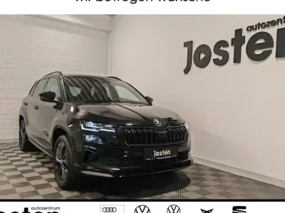 Second-hand Skoda Karoq SportLine 190 CP (139 kW) 2024 Negru SUV