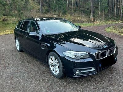 Gebraucht BMW 525 Luxury Line 218 PS (160 kW) 2015 Schwarz Kombi