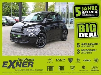 Onyx schwarz Gebraucht 2023 Fiat 500e La Prima Cabrio | 20.900 € (Guter Preis)