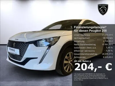 Gebraucht Peugeot 208 Active 100 kW (136 PS) 2022 Weiß Kleinwagen