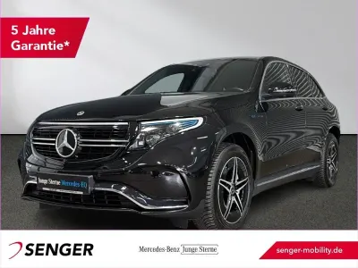 Brugt Mercedes EQC400 AMG 300 kW (408 HK) 2021 Sort SUV