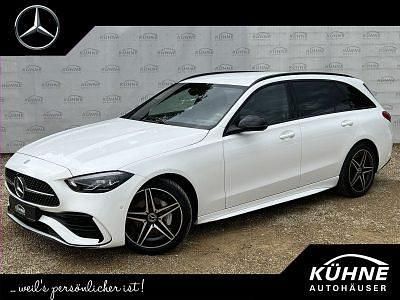Gebraucht Mercedes C180 AMG line 170 PS (125 kW) 2024 Weiß, Kombi