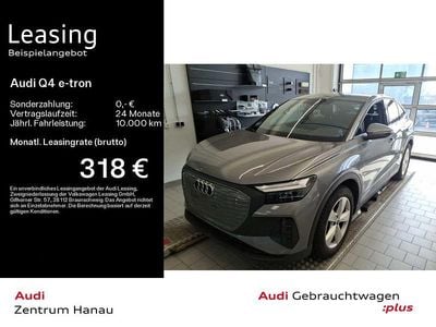 Gebraucht Audi Q4 Sportback e-tron Performance 150 kW (204 PS) 2023 Taifungrau metallic SUV