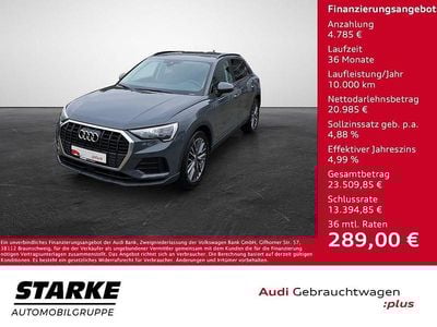 Nanograu metallic Gebraucht 2022 Audi Q3 Ambiente SUV | 25.770 € (Superpreis)