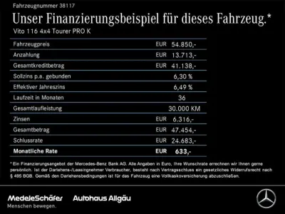 Gebraucht Mercedes Vito 163 PS (119 kW) 2025 Graphitgrau (metallic) Van