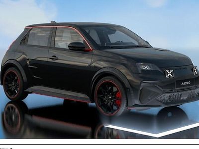 Neu Alpine A290 160 kW (218 PS) 2026 Schwarz Kleinwagen