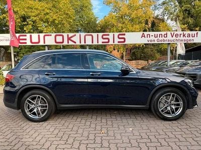 Usata Mercedes GLC300 AMG 245 CV (180 kW) 2018 Blu SUV