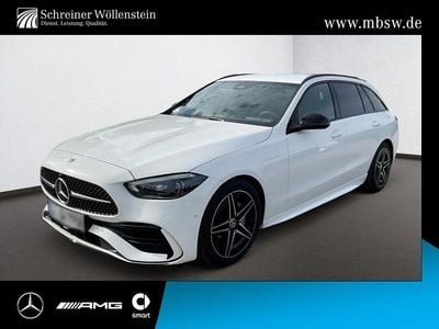 Unilackpolarweiss Gebraucht 2025 Mercedes C200 AMG Kombi | 37.980 € (Superpreis)