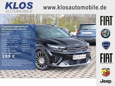 Usata Kia Stonic GT-Line 120 CV (88 kW) 2021 Nero SUV