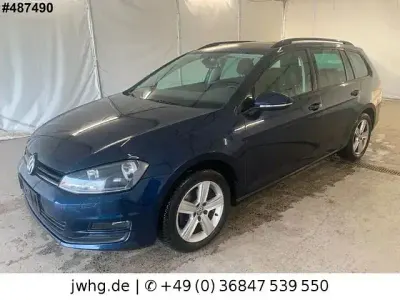 Second-hand VW Golf VII Comfortline 105 CP (77 kW) 2014 Albastru Break