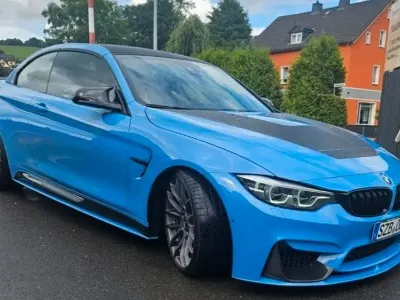 Gebraucht BMW M4 Cabriolet Performance 450 PS (330 kW) 2017 Blau Cabrio
