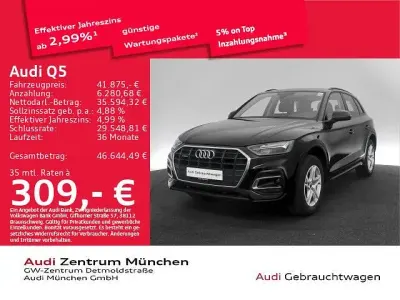 Używany Audi Q5 Basis 204 KM (150 kW) 2024 Czarny SUV