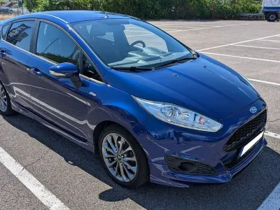 Gebraucht Ford Fiesta ST-Line 140 PS (102 kW) 2017 Blau Kleinwagen