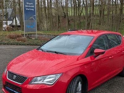 Gebraucht Seat Leon Reference 105 PS (77 kW) 2014 Rot Limousine