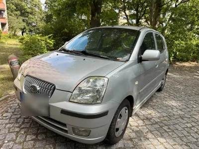 Gebraucht Kia Picanto 65 PS (47 kW) 2005 Silber Kleinwagen