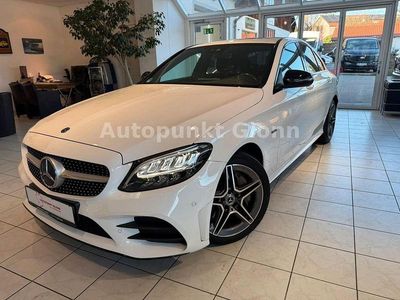 Gebraucht Mercedes C300e AMG 194 PS (142 kW) 2020 Polarweiss Limousine