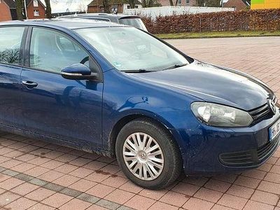 Gebraucht VW Golf VI Trendline 80 PS (58 kW) 2010 Blau Kleinwagen