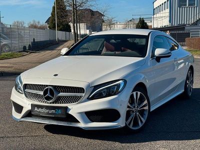 Gebraucht Mercedes C200 AMG line 184 PS (135 kW) 2017 Weiß Coupé