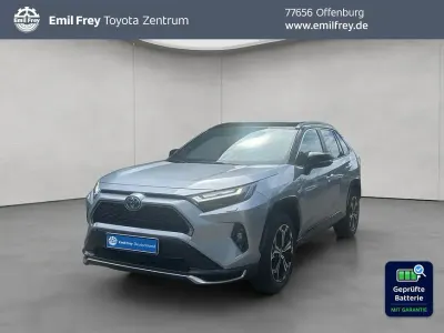 Neu Toyota RAV4 Hybrid Style 306 PS (225 kW) 2025 Silber SUV