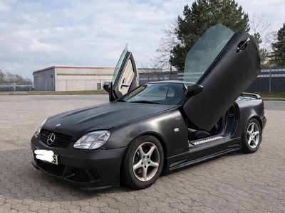 Gebraucht Mercedes SLK200 136 PS (100 kW) 1999 Schwarz Cabrio