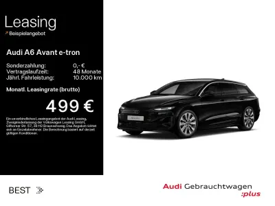 Gebraucht Audi A6 e-tron Advanced 210 kW (286 PS) 2025 Mythosschwarz metallic Kombi