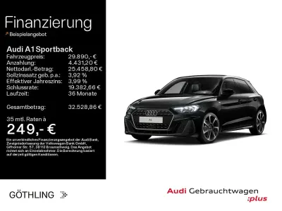 Gebraucht Audi A1 S-Line 150 PS (110 kW) 2025 Mythosschwarz metallic SUV