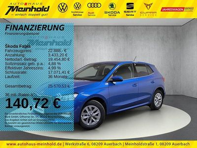Gebraucht Skoda Fabia Selection 116 PS (85 kW) 2026 Raceblau metallic Kleinwagen