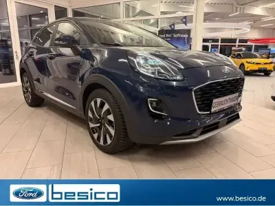 Brugt Ford Puma Titanium 125 HK (91 kW) 2022 Blå SUV