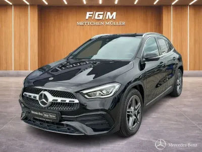 Gebraucht Mercedes GLA250 AMG 224 PS (164 kW) 2021 Lack kosmosschwarz SUV